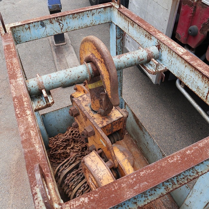 【中古】チェーンブロック 20t M3B-885 キトー KITO 現状渡し【動産王】千葉☆送料無料