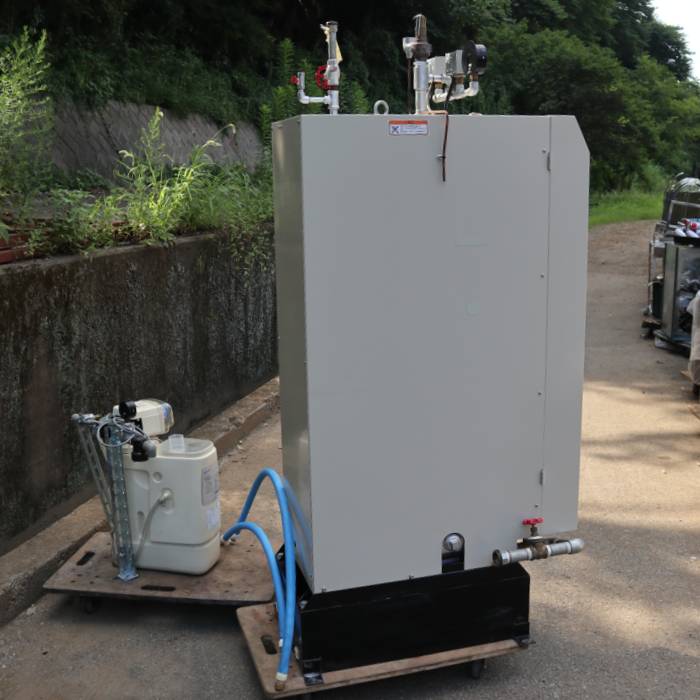 【中古】電気ボイラー ME型 ME-30 MS-5軟水装置 三浦工業 2010年【動産王】千葉☆送料無料