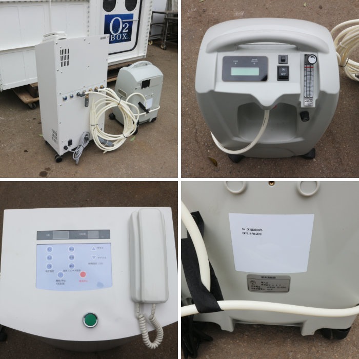 【中古】 酸素ボックス タイムワールド(酸素ボックス CSP(酸素濃縮器 O2BOX カプセル 2018年 【動産王】千葉☆送料無料