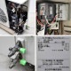 【中古】 プレハブ用冷蔵冷却ユニット 三相200V HUS-15RB-E HUS-11RA-UCI ホシザキ 2020年 現状渡し 【動産王】大阪☆送料無料