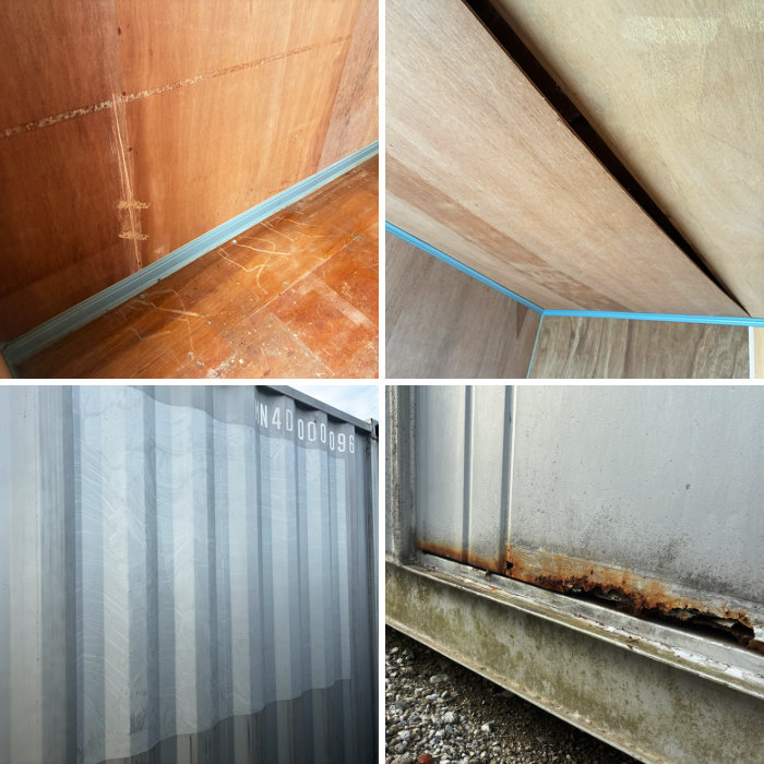 中古｜20フィート コンテナボックス 4枚扉 4D 2000年 20ft 倉庫 物置 レンタルボックス トランクルーム ｜動産王｜｜引取｜送料別