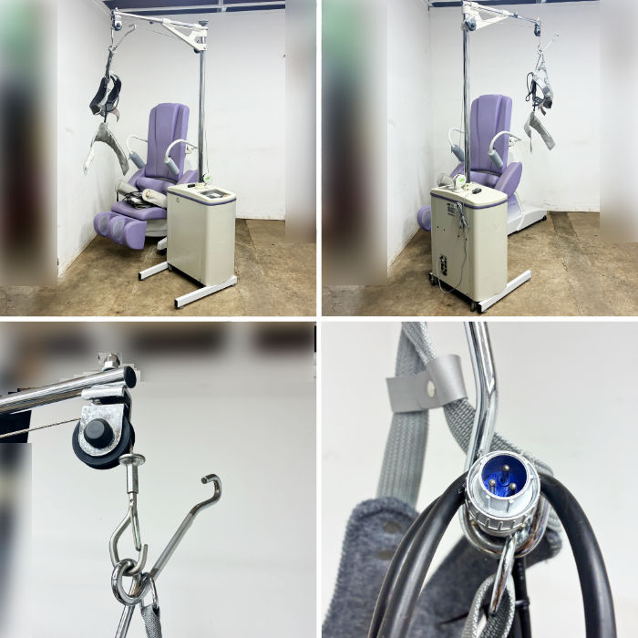 中古｜牽引治療機器2台セット リハビリ機器 スーパートラック ST-2L