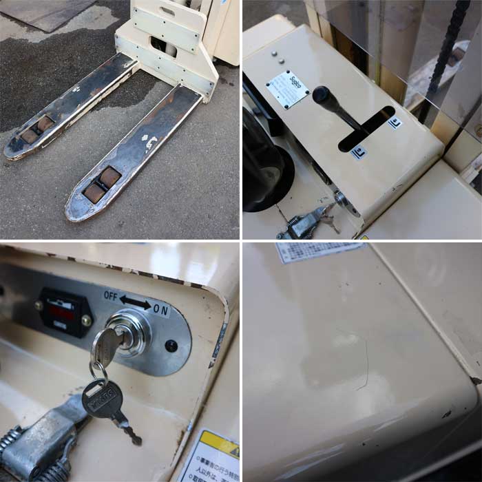 【中古】 スタッカーフォークリフト 1.2t SR1-1223 スギコー 電動 バッテリー 機械 1t以上 ライダー 搭乗 【動産王】千葉★引取限定