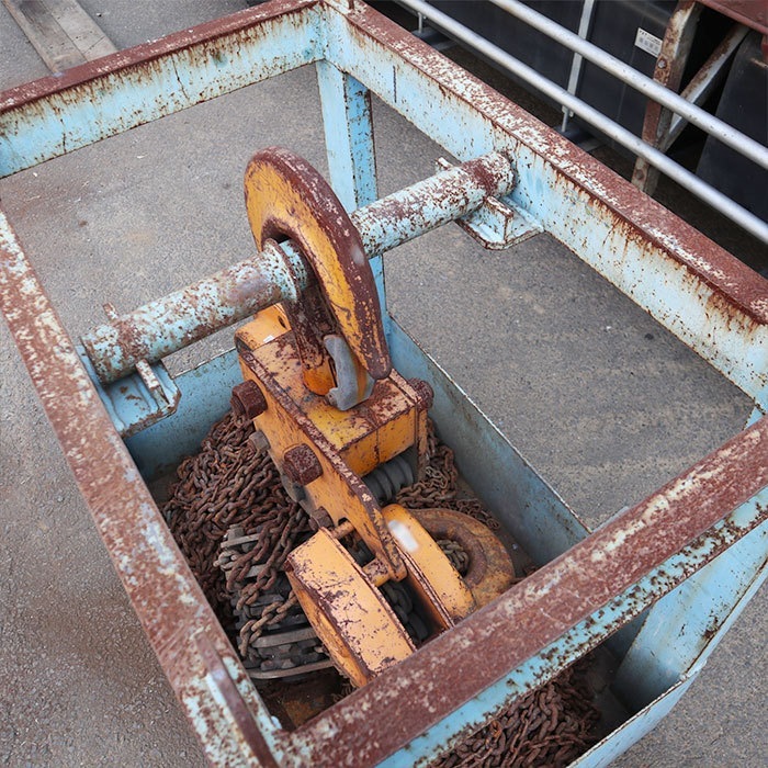 【中古】チェーンブロック 20t M3B-890 キトー KITO 現状渡し【動産王】千葉☆送料無料