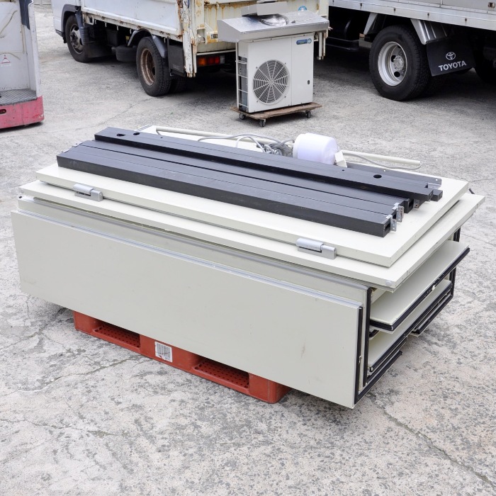 【中古】 プレハブ冷蔵庫 1坪 三相200V 室内機 HUS-8RA-E 室外機 HUS-8RA-UCI ホシザキ 2016年 【動産王】大阪☆送料無料