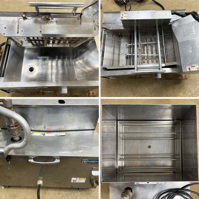 中古｜赤外線連続フライヤー EFCH-8LTSP ニチワ 2019年 揚げ物 電気フライヤー ｜動産王｜千葉｜送料無料