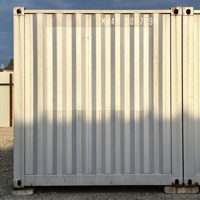 中古｜20フィート コンテナボックス 4枚扉 4D 2000年 20ft 倉庫 物置 レンタルボックス トランクルーム ｜動産王｜｜引取｜送料別