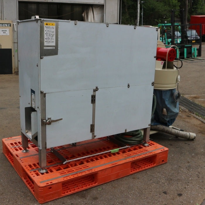 中古】業務用 にんにく自動皮むき機 NT-10B型 2016年 UFO-04N(集塵機