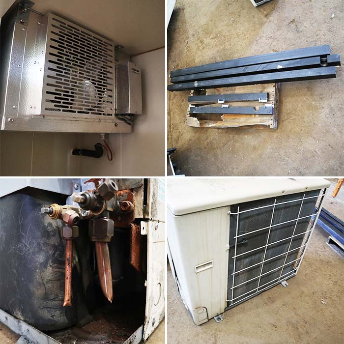 【中古】 プレハブ冷凍庫 0.5坪 DP305F-19 大和冷機 2013年 業務用 【動産王】千葉☆送料無料