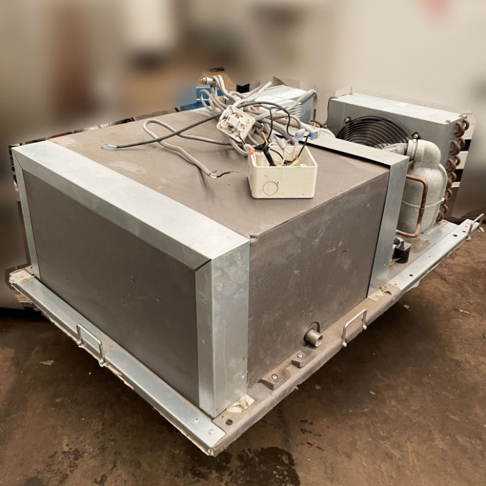 中古｜プレハブ冷蔵庫 0.75坪 ユニット RU-N10MFV 日立 2020年 プレハブ 業務用｜動産王｜千葉｜引取｜送料別