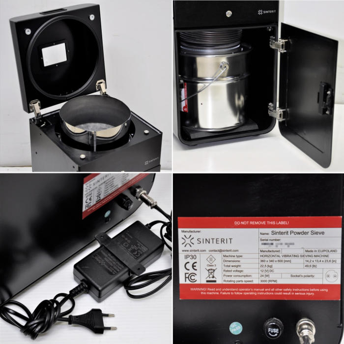 中古】 3Dプリンター Lisa PRO SINTERIT 2019年 サンドブラスタ&電動
