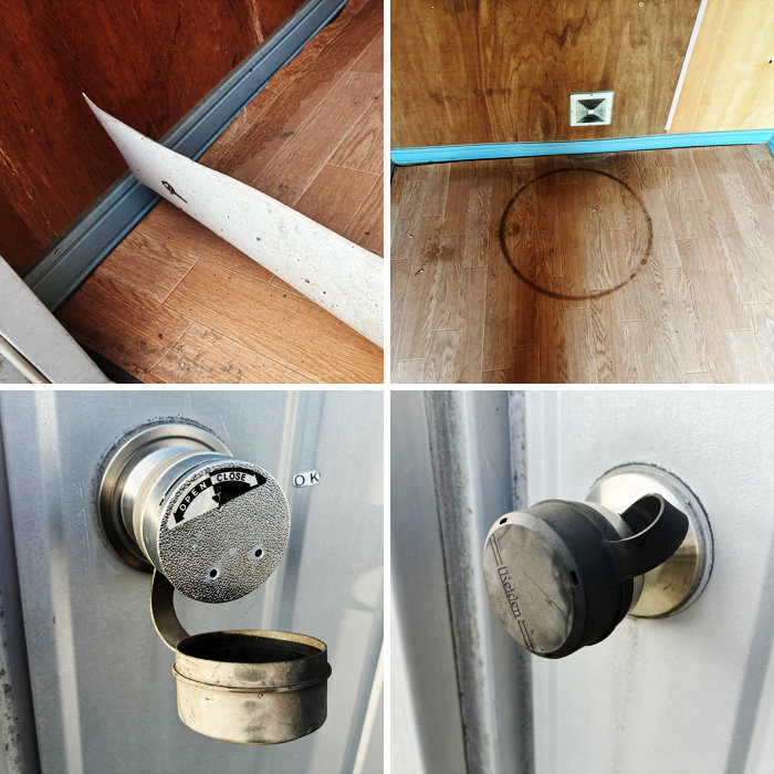 中古｜20フィート コンテナボックス 4枚扉 4D 2000年 20ft 倉庫 物置 レンタルボックス トランクルーム ｜動産王｜｜引取｜送料別