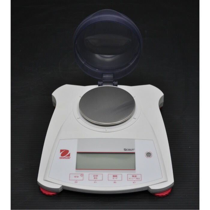 【中古】 電子天びん SPX223JP オーハウス OHAUS スカウト ひょう量 220g   店舗什器【動産王】大阪☆送料無料