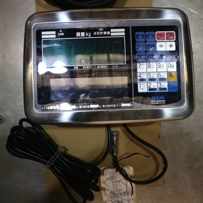 【中古】計量器 PL-MLC9 大和製衡 DP-5605 2017年 フロアスケール 量り【動産王】千葉☆送料無料