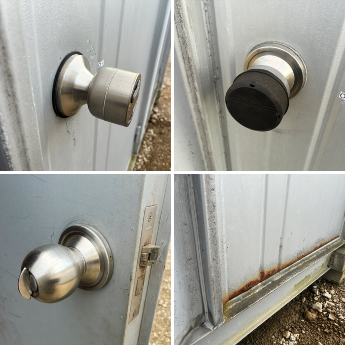 中古｜20フィート コンテナボックス 5枚扉 4D 2000年 20ft 倉庫 物置 レンタルボックス トランクルーム ｜動産王｜｜引取｜送料別