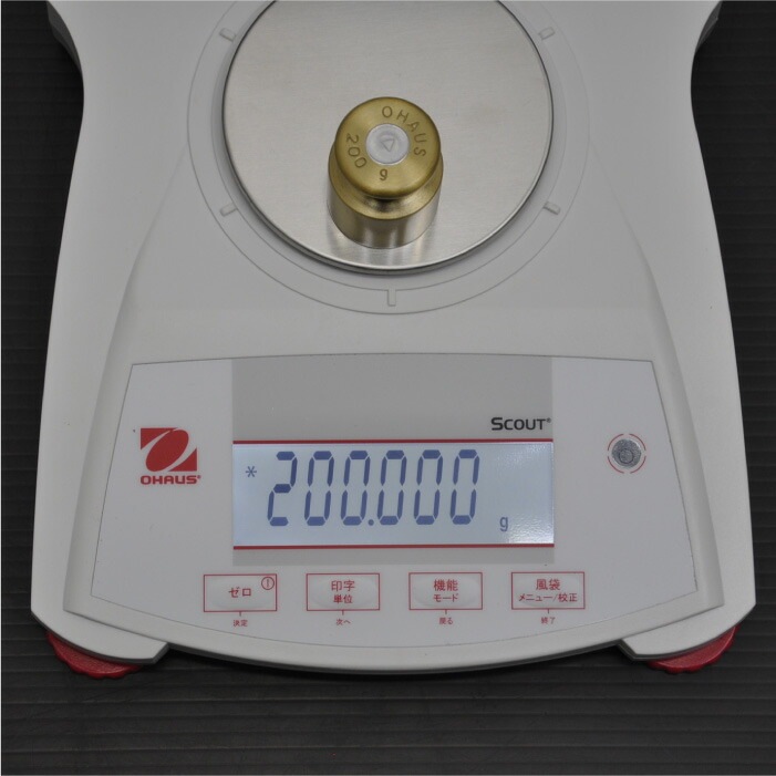 【中古】 電子天びん SPX223JP オーハウス OHAUS スカウト ひょう量 220g   店舗什器【動産王】大阪☆送料無料