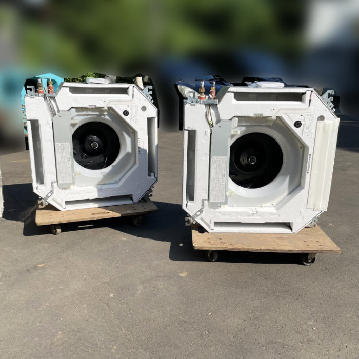【中古】 天吊りエアコン 外)RAS-AP224SH3 内)RCI-GP112K3 日立 2021年製 天井吊形 業務用 【動産王】千葉☆送料無料