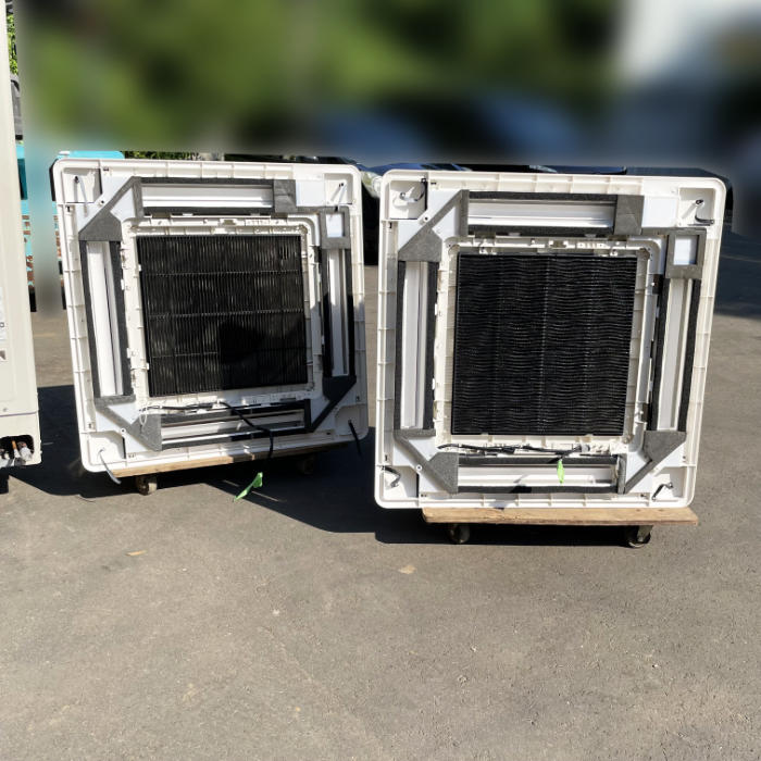 【中古】 天吊りエアコン 外)RAS-AP224SH3 内)RCI-GP112K3 日立 2021年製 天井吊形 業務用 【動産王】千葉☆送料無料