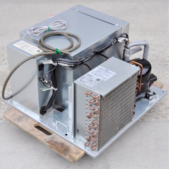 中古|プレハブ冷蔵庫0.5坪PR-20CC-0.50 ホシザキ ユニットAFH-P05B 三菱電機 2024年 上置 一体式 |動産王|大阪|引取|送料別