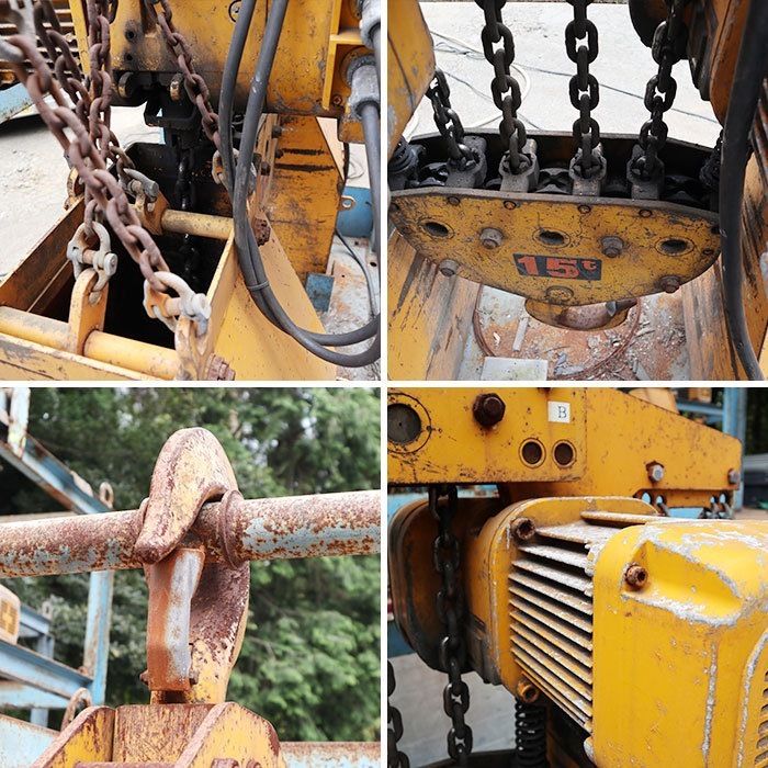 【中古】電気チェーンブロック ER150S キトー KITO 2003年頃 15t 現状渡し【動産王】千葉★引取限定
