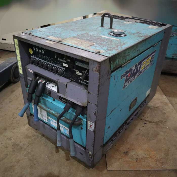 【中古】防音型エンジン溶接機 DAT-270ES2 デンヨー 2006年  【動産王】千葉☆送料無料