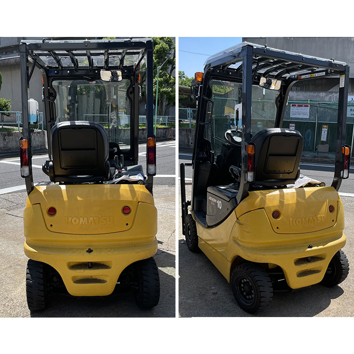 【中古】フォークリフト FB10-12 (1.0トン バッテリー)コマツ 2021年【動産王】名古屋☆送料無料