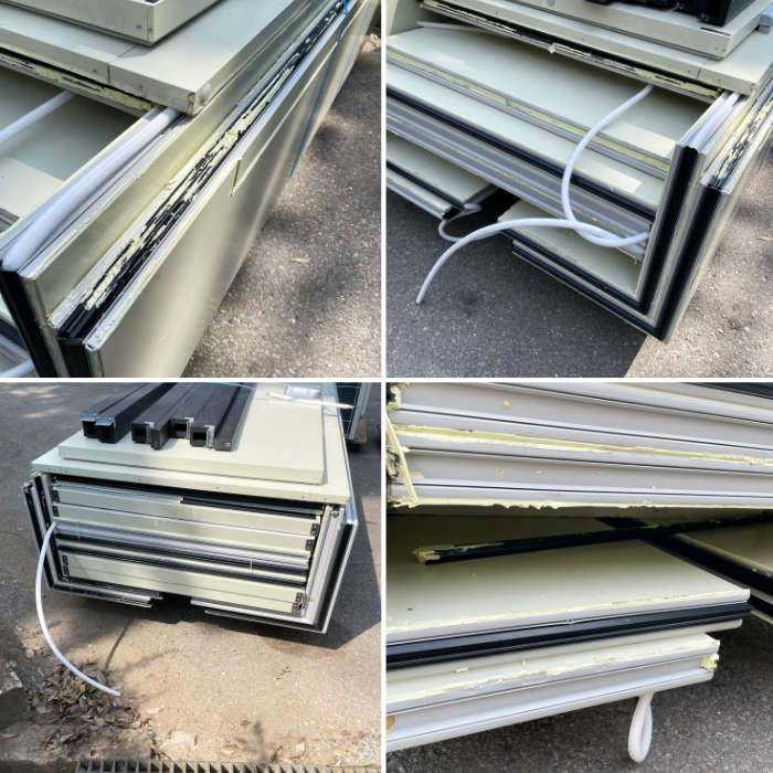 中古|プレハブ冷蔵庫 1坪 外機TAM130AU-SV 内機TA-100DM-UHK 大和冷機 東芝 2024年 業務用 冷蔵チャンバー |動産王|千葉|送料無料