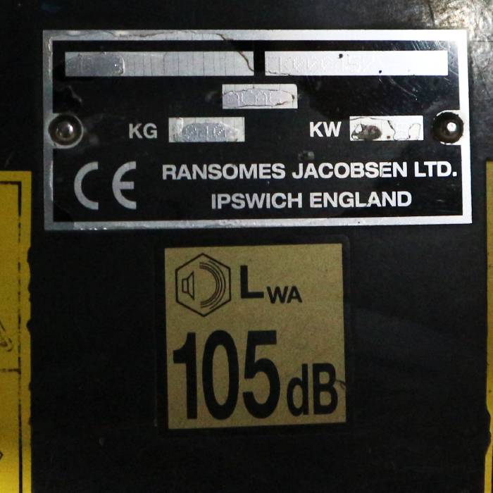 中古】芝刈機 JACOBSEN 大型乗用草刈機 AR3 ジャコブセン 乗用