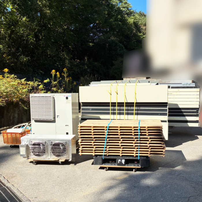 中古|プレハブ冷凍庫 6坪 外機ECOV-D30WA 内機UCR-D5VHA 三菱 2021年 冷蔵チャンバー 業務用 |動産王|千葉|送料無料