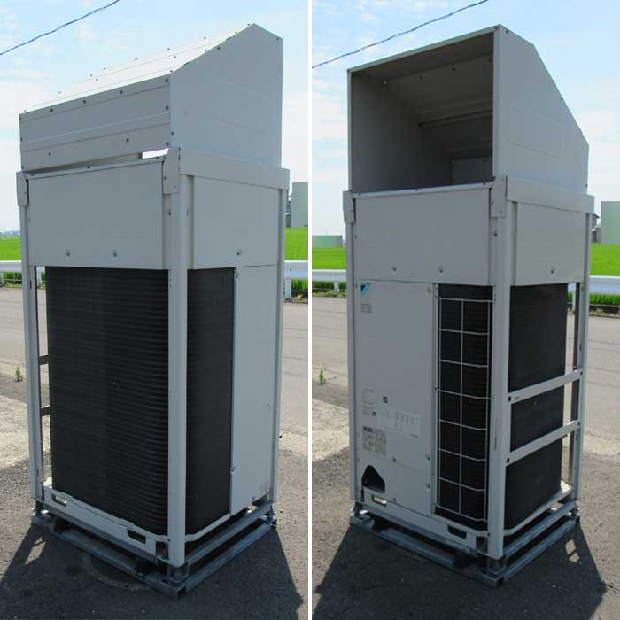 【中古】天井カセット形エアコン 10馬力 内機FXYFP112MD×3 外機RXMP280CA ダイキン 2014年  【動産王】仙台★引取限定