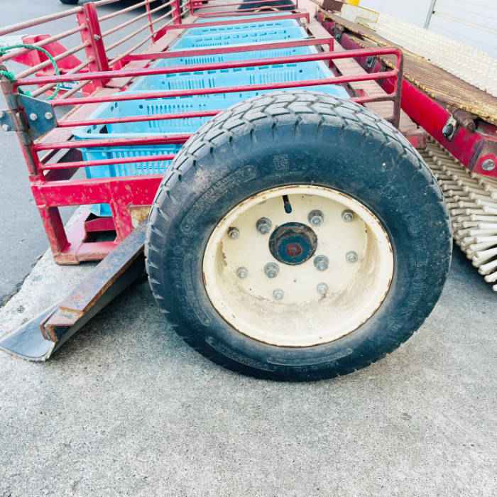 中古｜ゴルフ集球機 HG4000 ダイニチ工機 けん引式｜動産王｜北海道｜引取｜送料別