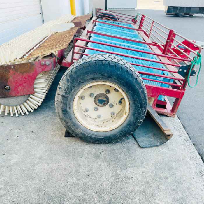 中古｜ゴルフ集球機 HG4000 ダイニチ工機 けん引式｜動産王｜北海道｜引取｜送料別