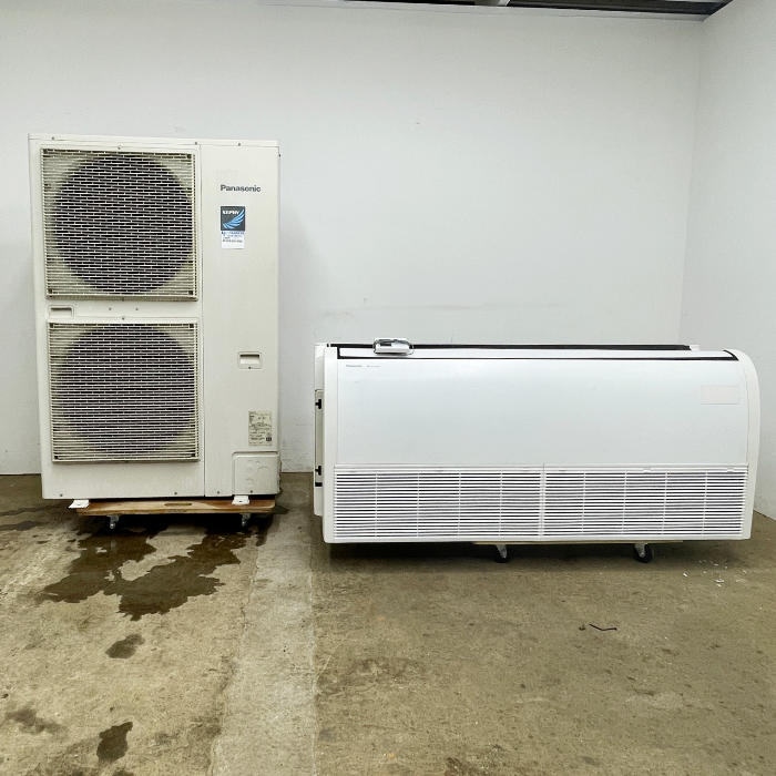 中古｜天吊り ツインエアコン 10馬力 外機CU-P280H6B 内機CS-P140T6B パナソニック 2021年 内機2台 ｜動産王｜千葉｜引取｜送料別