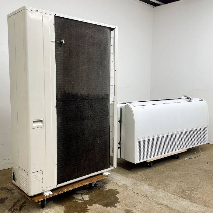 中古｜天吊り ツインエアコン 10馬力 外機CU-P280H6B 内機CS-P140T6B パナソニック 2021年 内機2台 ｜動産王｜千葉｜引取｜送料別