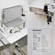 中古|プレハブ冷蔵ユニットセット 三相200V 室内機CC-R1011 室外機OCU-KR80F パナソニック 2023年 1.5坪用 |動産王|大阪|送料無料