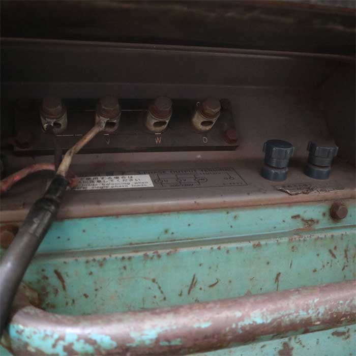 【中古】防音型エンジン溶接機 DLW-300ES デンヨー 2006年  【動産王】千葉☆送料無料