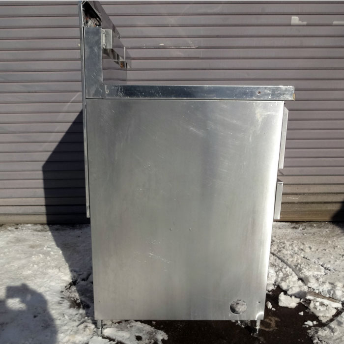 【中古】2槽ガスフライヤー MGF-C18WJ マルゼン 2014年 都市ガス用 13A 現状渡し【動産王】札幌★引取限定