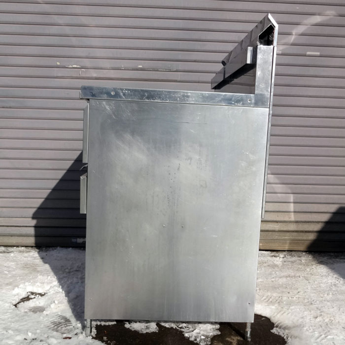 【中古】2槽ガスフライヤー MGF-C18WJ マルゼン 2014年 都市ガス用 13A 現状渡し【動産王】札幌★引取限定