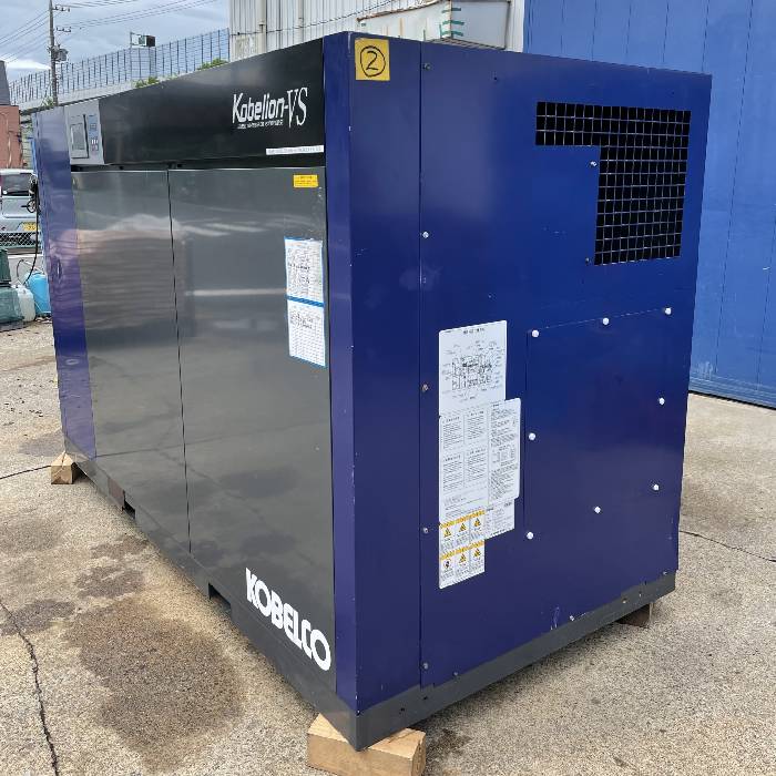 【中古】空冷式コンプレッサー VS1060AD3-55型 コベルコ 2015年 現状渡し【動産王】千葉☆送料無料