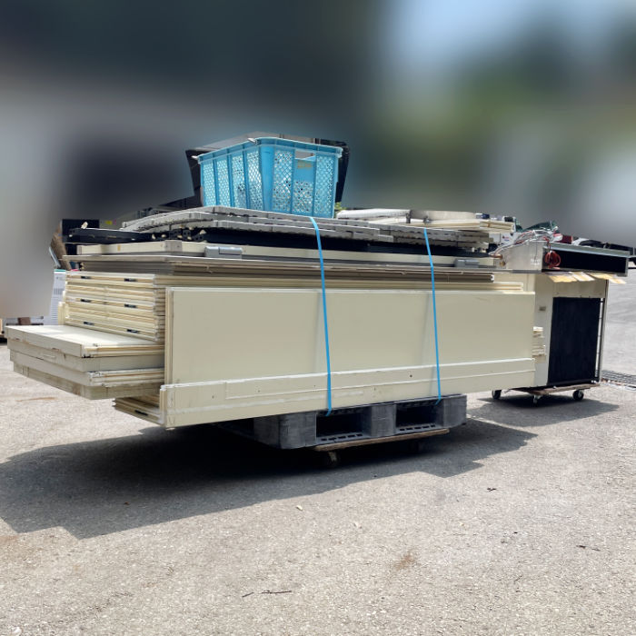 中古｜プレハブ冷蔵庫 1.5坪 外機HUS-11RA-UCI 内機HUS-15RB-EK ホシザキ 2023年 業務用 冷蔵チャンバー ｜動産王｜千葉｜送料無料