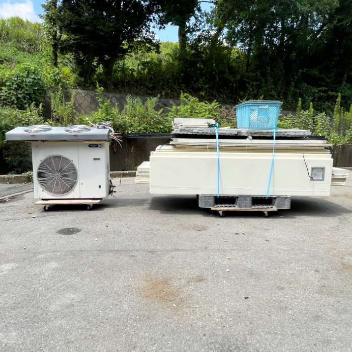 中古｜プレハブ冷蔵庫 1.5坪 外機HUS-11RA-UCI 内機HUS-15RB-EK ホシザキ 2023年 業務用 冷蔵チャンバー ｜動産王｜千葉｜送料無料