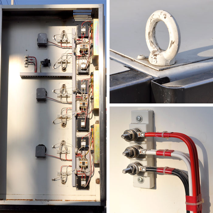 【中古】 ベーカリーオーブン 3段デッキオーブン 明和エンジニアーズ 2001年 電熱窯    厨房機器【動産王】大阪☆送料無料