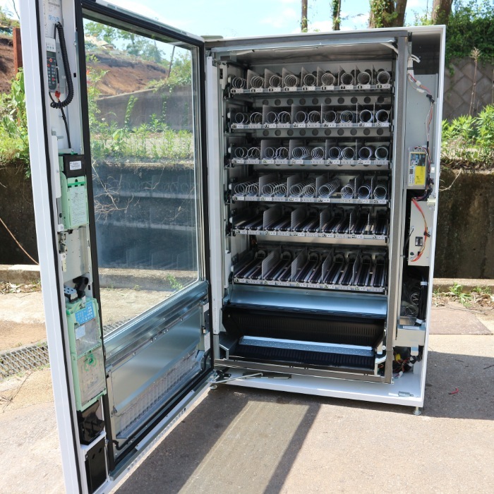 【中古】自動販売機 サンデン CVA-GG6212N 物販自動販売機 【動産王】千葉☆送料無料