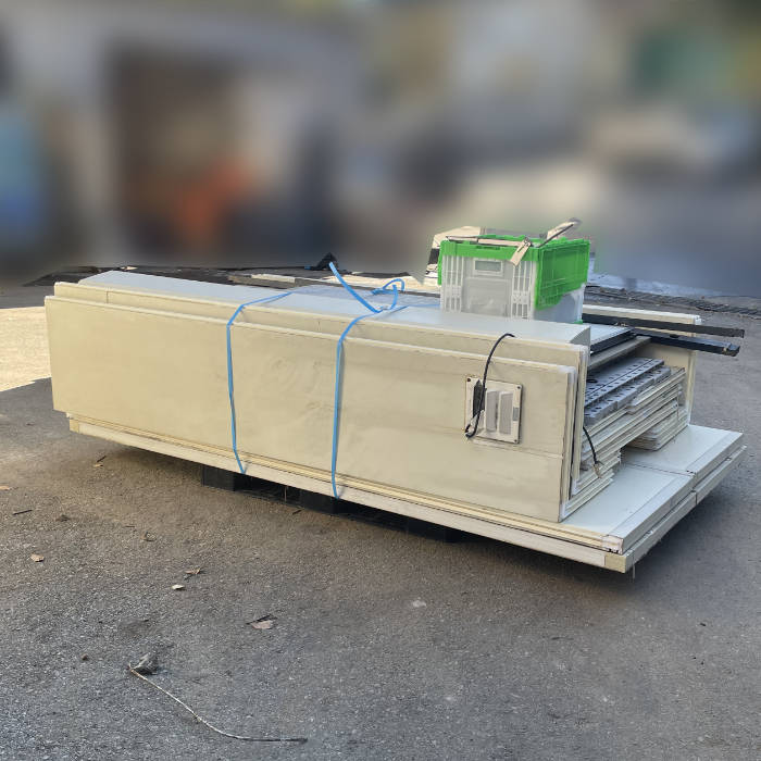 中古｜プレハブ冷蔵庫 1坪 RU-R8MF1 日立 2015年 プレハブ 冷蔵庫 業務用 ｜動産王｜千葉｜送料無料