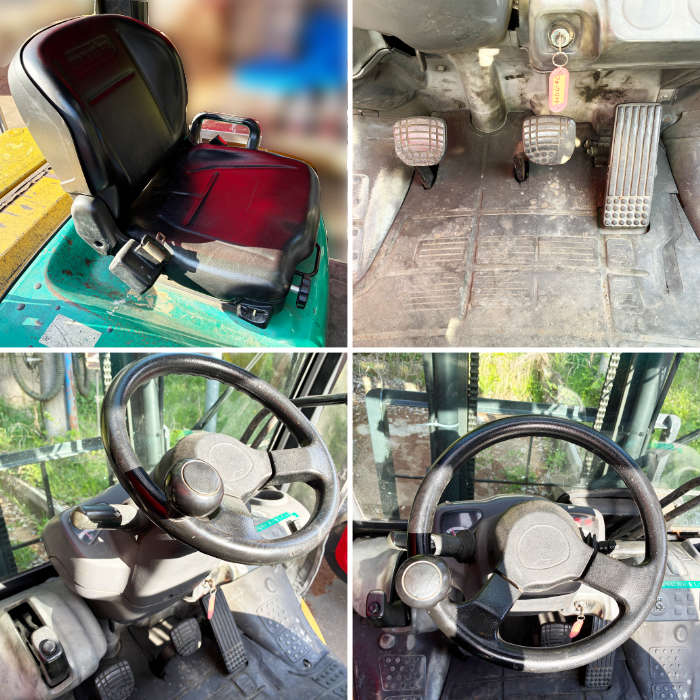 中古｜エンジン式フォークリフト FG20T-15 コマツ 2003年 ガソリン 揚