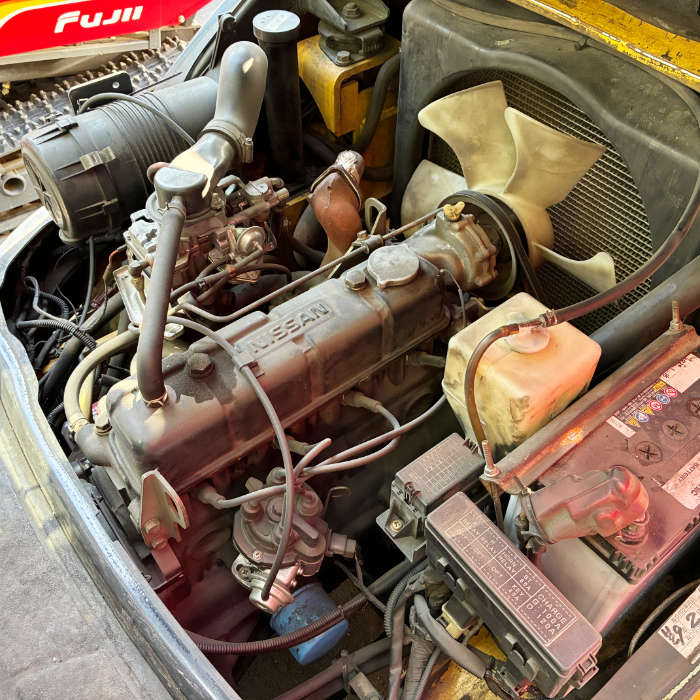 中古｜エンジン式フォークリフト FG20T-15 コマツ 2003年 ガソリン 揚高3m トルコン ｜動産王｜千葉｜送料無料