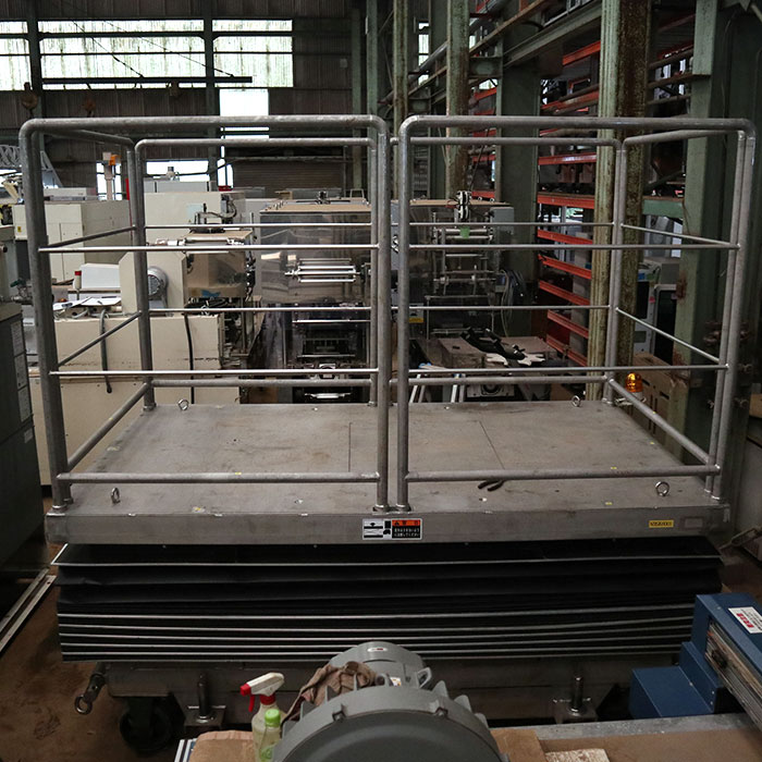 【中古】ポルティリフト WLT-1322-24-1型 ワタベ産業 2005年 2段式リフトテーブル 移動式 【動産王】千葉☆送料無料