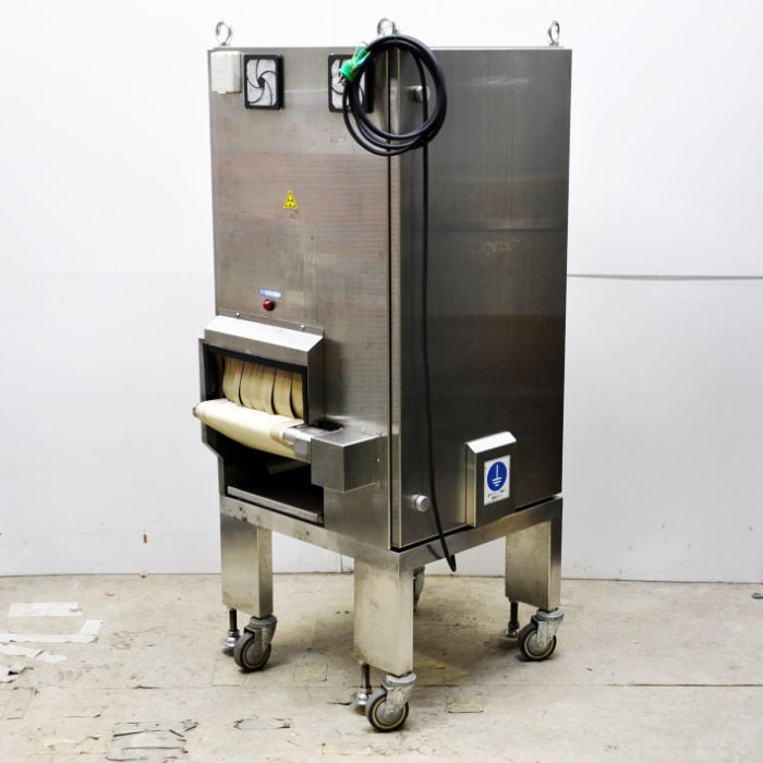 【中古】 X線異物検査装置 NX-701Gf 日新 2003年 X線異物検出機 コンベヤ式 金属検出機 【動産王】大阪☆送料無料