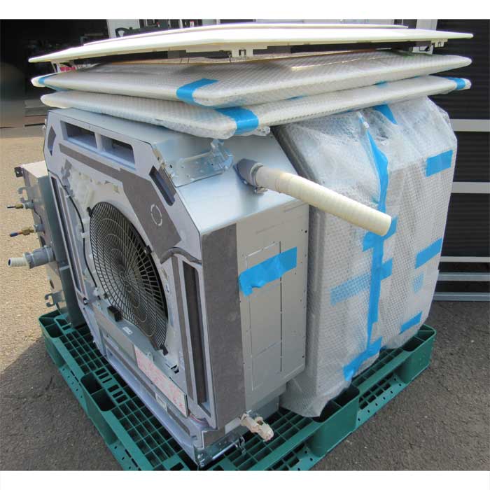 【中古】天井カセット形エアコン 12馬力 内機FXYFP112MD×3 FXYKP56BA 外機RXMP335CA ダイキン 2014年  【動産王】仙台★引取限定