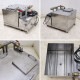 【中古】コンベア式電気フライヤー EFCH-8LN ニチワ電機NICHIWA 2019年【動産王】千葉☆送料無料